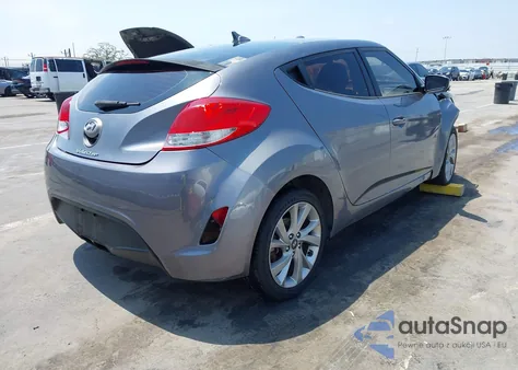 2017 Hyundai Veloster из США, поврежденный, VIN KMHTC6AD1HU307394